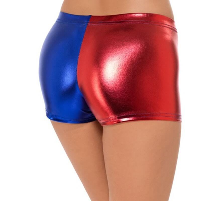 Translation missing: it.Pantalón de Bufón Rojo y Azul para mujer