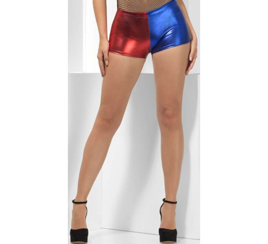 Translation missing: it.Pantalón de Bufón Rojo y Azul para mujer