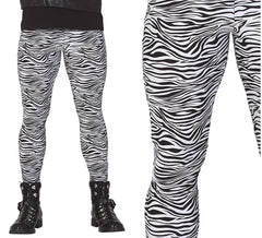 Pantalone Rock con Stampa Zebra