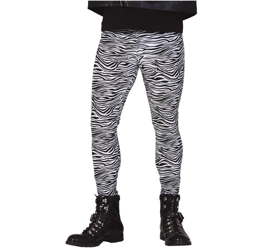 Translation missing: it.Pantalón Rock con Estampado de Cebra