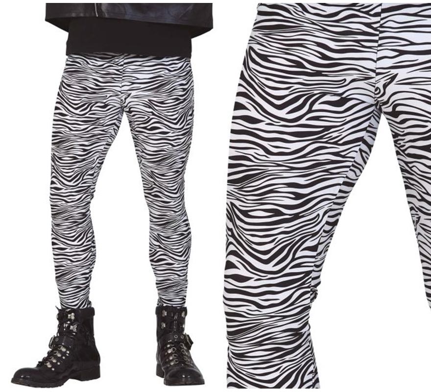 Translation missing: it.Pantalón Rock Estampado Cebra adulto