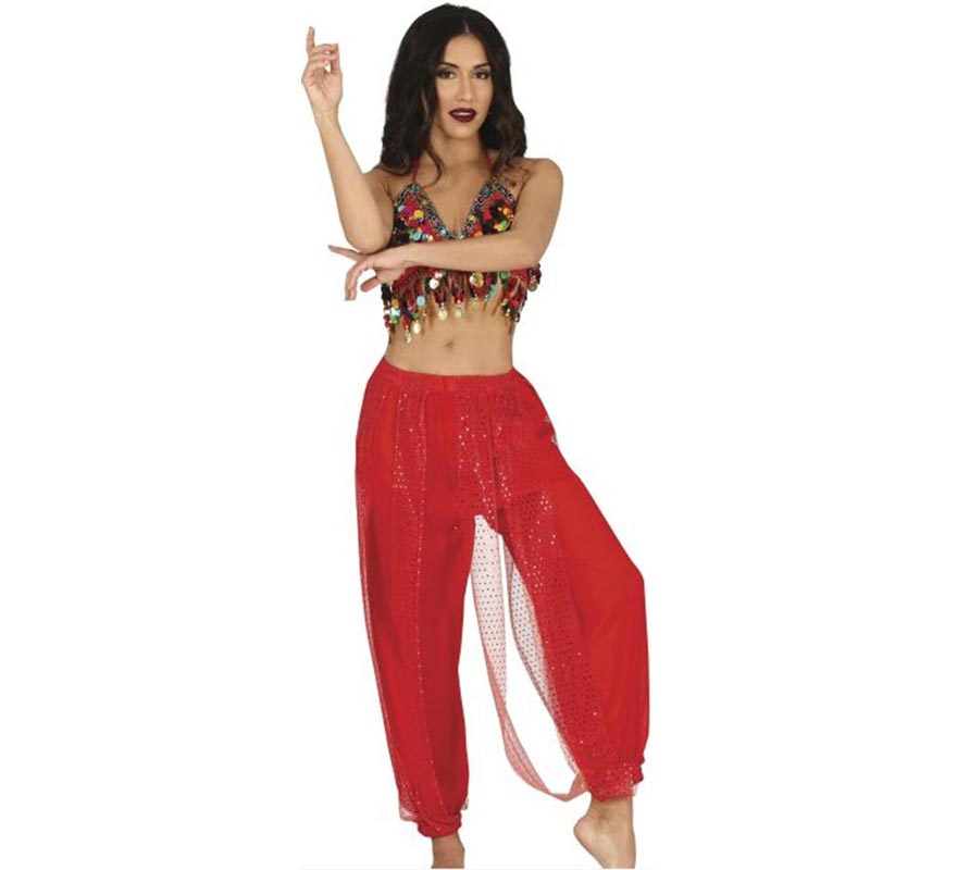 Translation missing: es.Pantalones Danza del Vientre Rojo