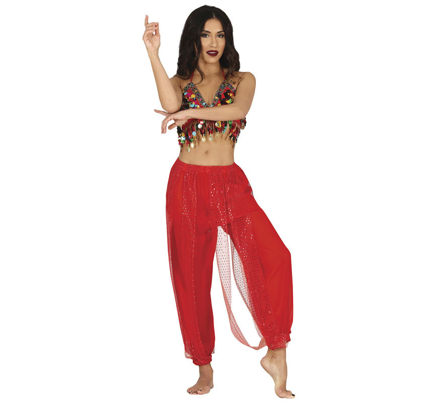 Translation missing: it.Pantalones Danza del Vientre Rojo