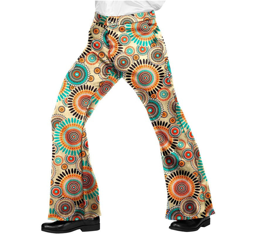 Translation missing: it.Pantalones Moda años 60 mandalas para hombre