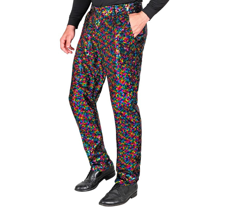 Translation missing: it.Pantalones puntos multicolor para hombre