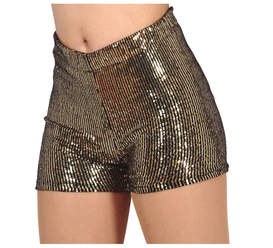 Pantalones Shorts de Lentejuelas en varios colores para mujer