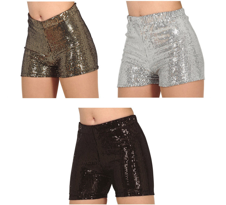 Translation missing: it.Pantalones Shorts de Lentejuelas en varios colores para mujer