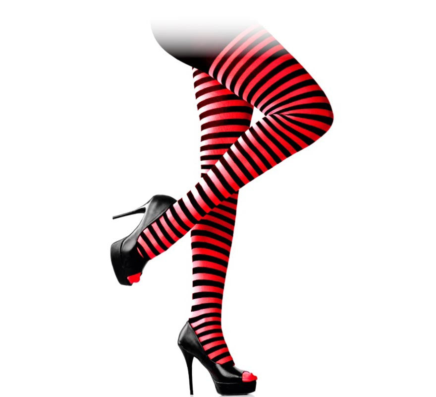 Translation missing: it.Panty a Rayas Negro Adulto en varios colores