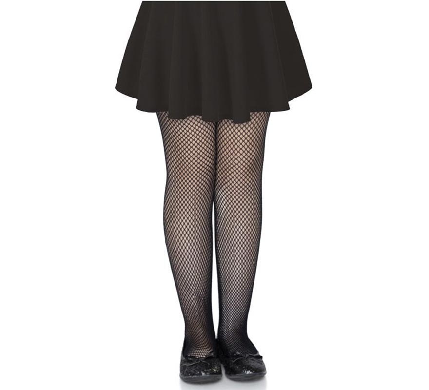 Translation missing: it.Panty de Red negra oscura infantiles talla 8-10 años