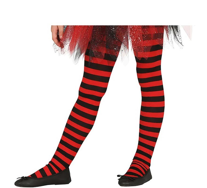 Translation missing: it.Pantys a Rayas en varios colores infantil de 7 a 12 años