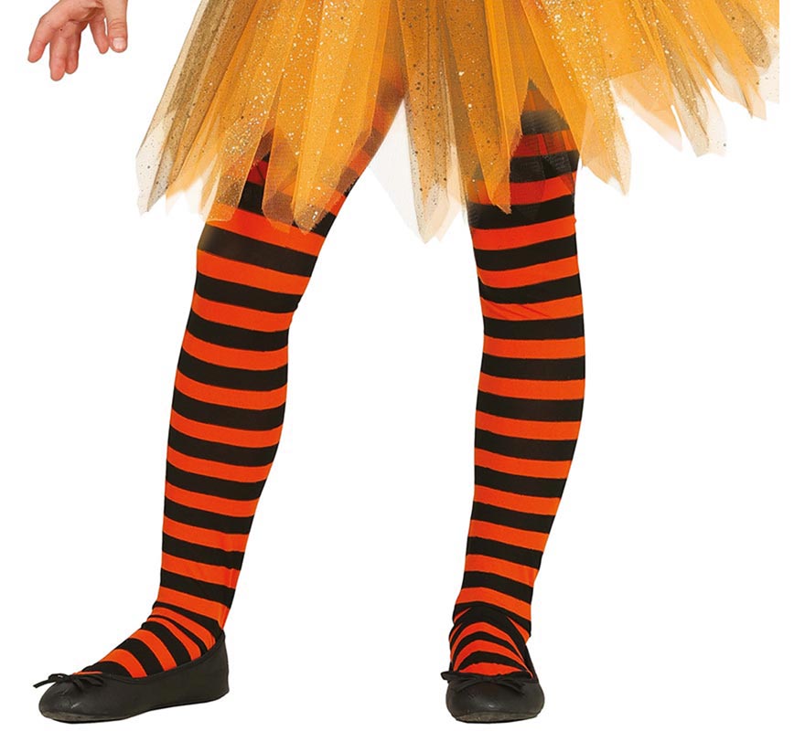 Translation missing: it.Pantys a Rayas en varios colores infantil de 7 a 12 años
