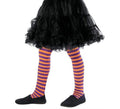 Pantys a Rayas Naranja y Morado Infantiles