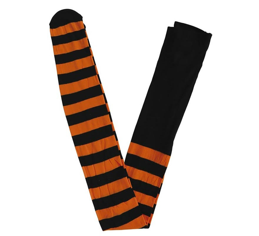 Translation missing: es.Pantys a Rayas naranja y negro