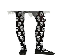 Collant per bambini con teschi felici