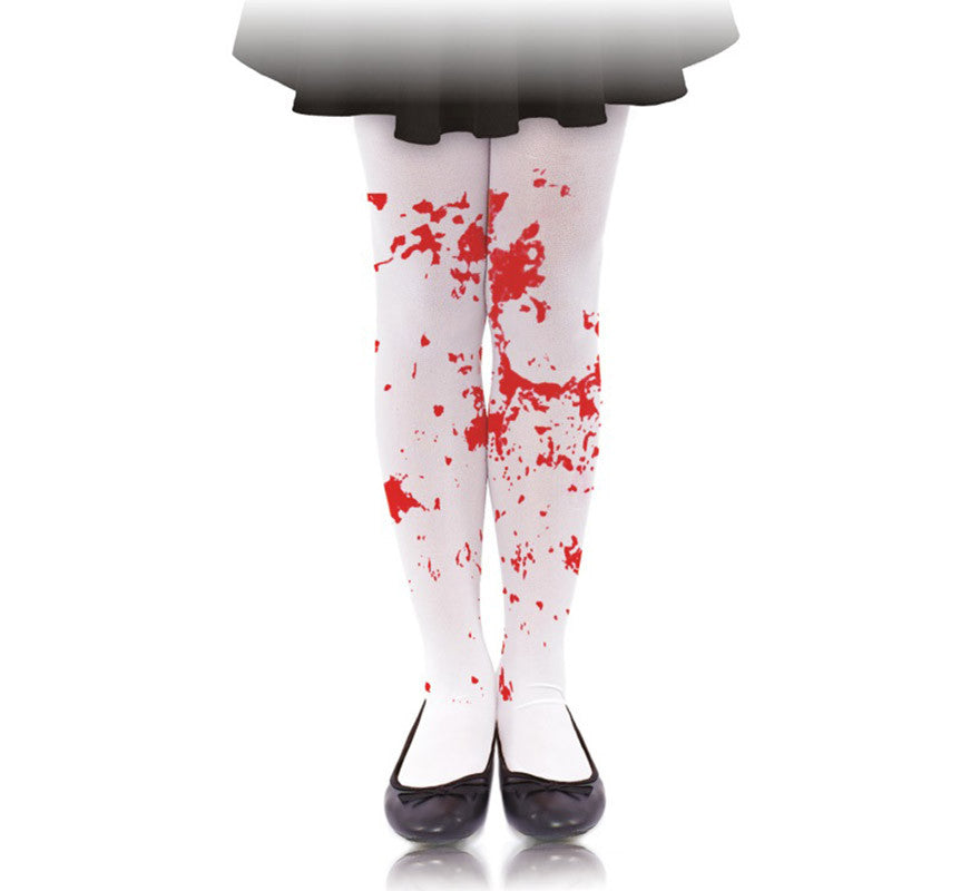 Translation missing: es.Pantys Infantiles Blancas con Sangre