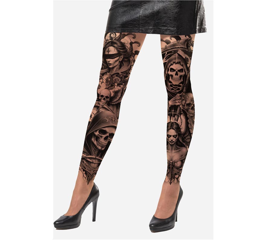 Translation missing: it.Pantys Muerte con efecto Tatuaje