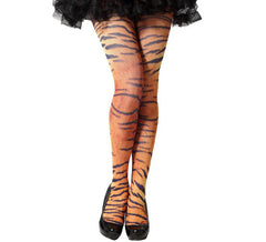 Tiger Stampa Collant Multicolor