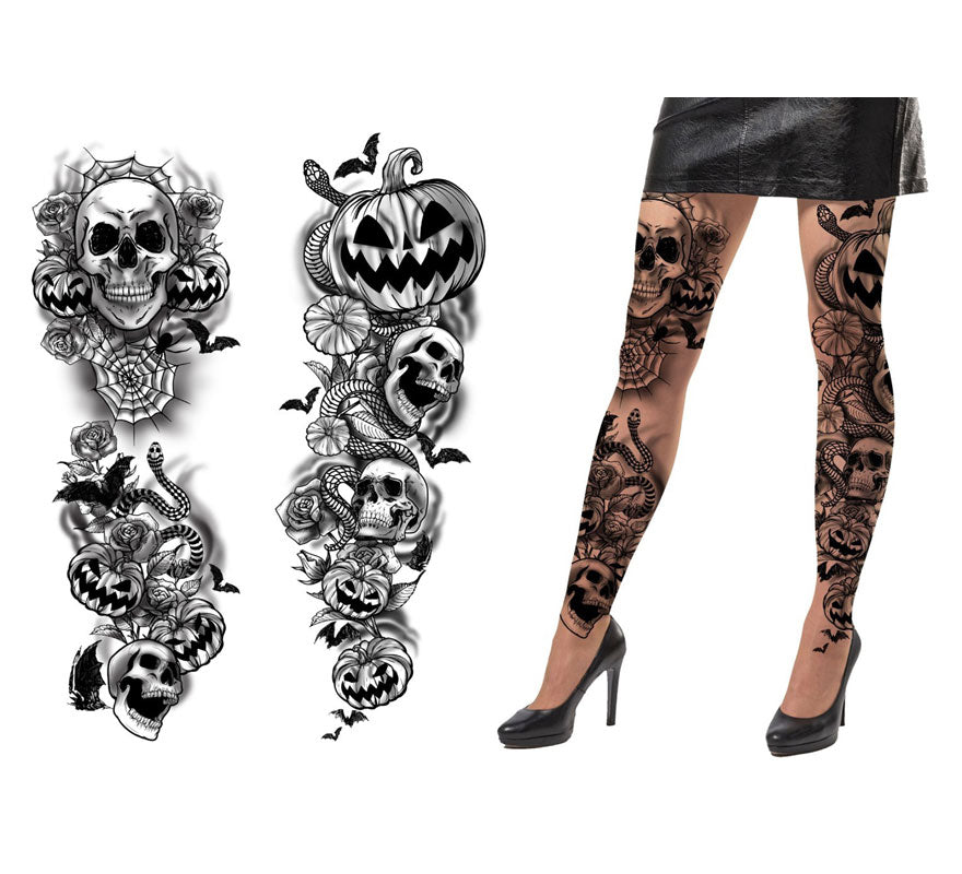 Translation missing: it.Pantys Tatuajes Halloween