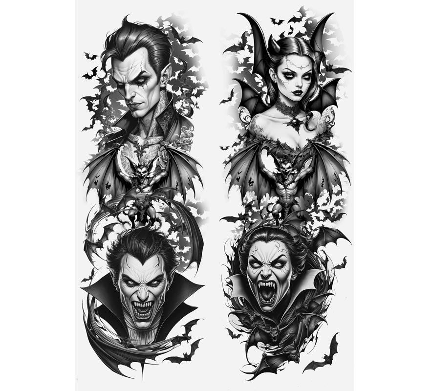 Translation missing: it.Pantys Vampiros con efecto Tatuaje