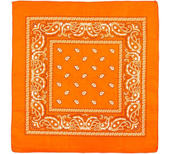Fazzoletto di cotone 55x55 cm in vari colori