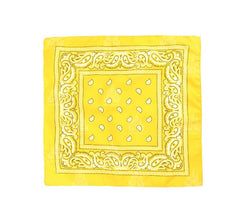Foulard con motivo Paisley da 54x54 cm in diversi colori