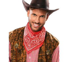 Sciarpa da cowboy rosso