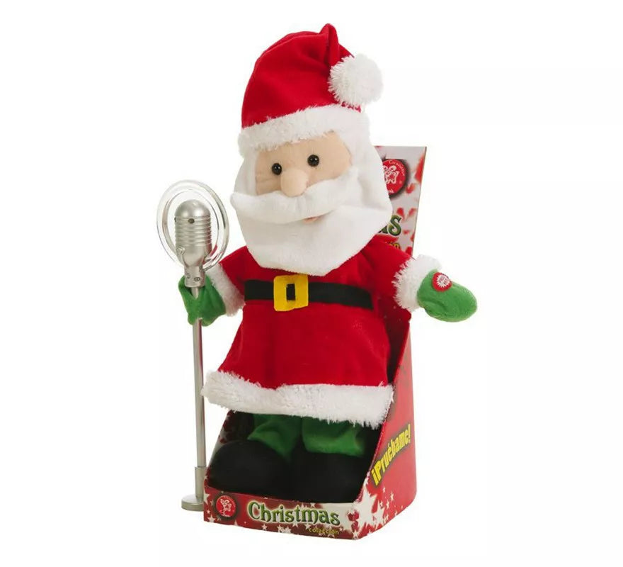 Translation missing: it.Papá Noel con Micrófono de 30 cm