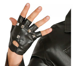 Paio di guanti sado o punk e biker