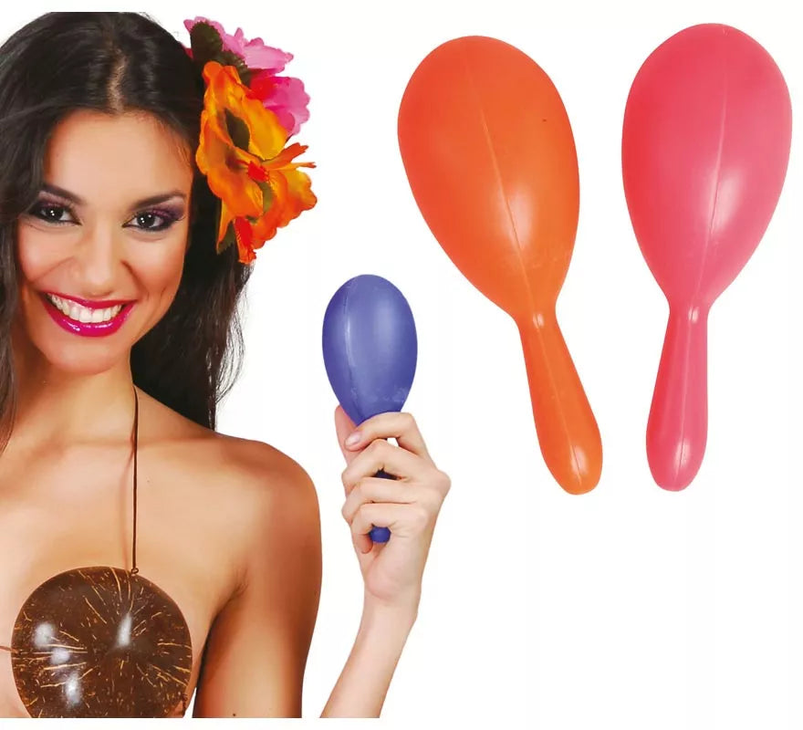 Translation missing: it.Par de Maracas de 19 cm colores surtidos