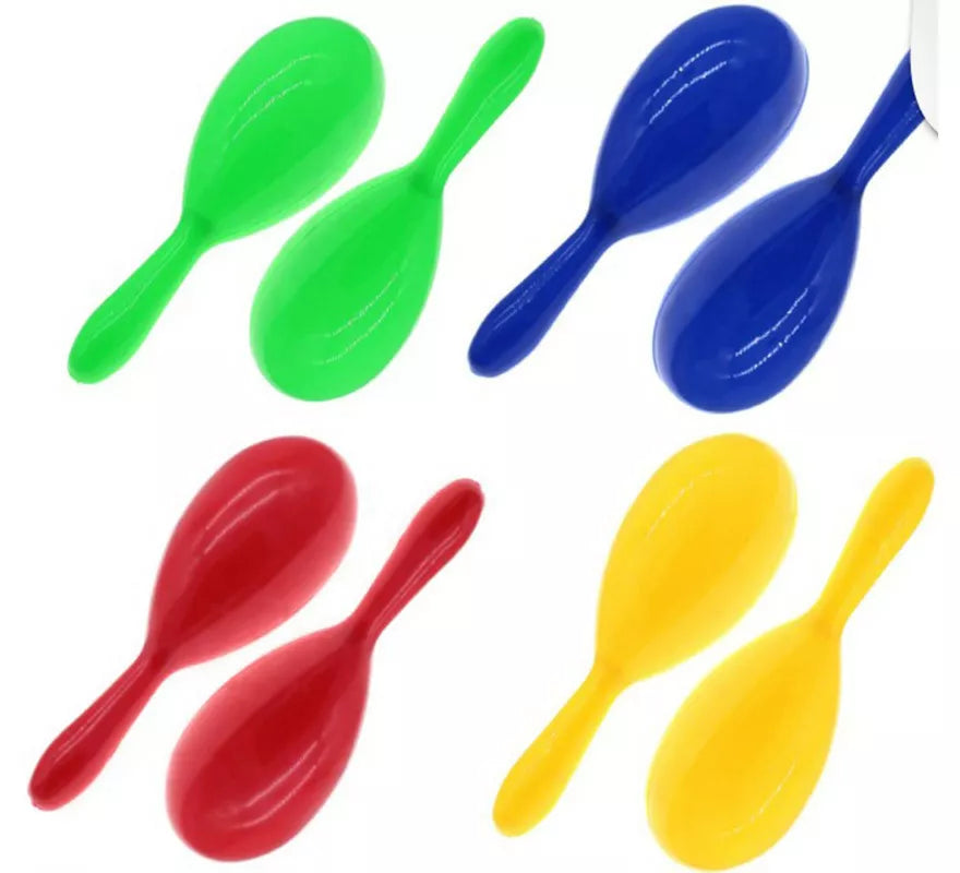 Translation missing: es.Par de Maracas tradicionales de 20 cm en colores surtidos