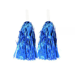 Coppia di Pompon Brillanti con Manico in diversi colori