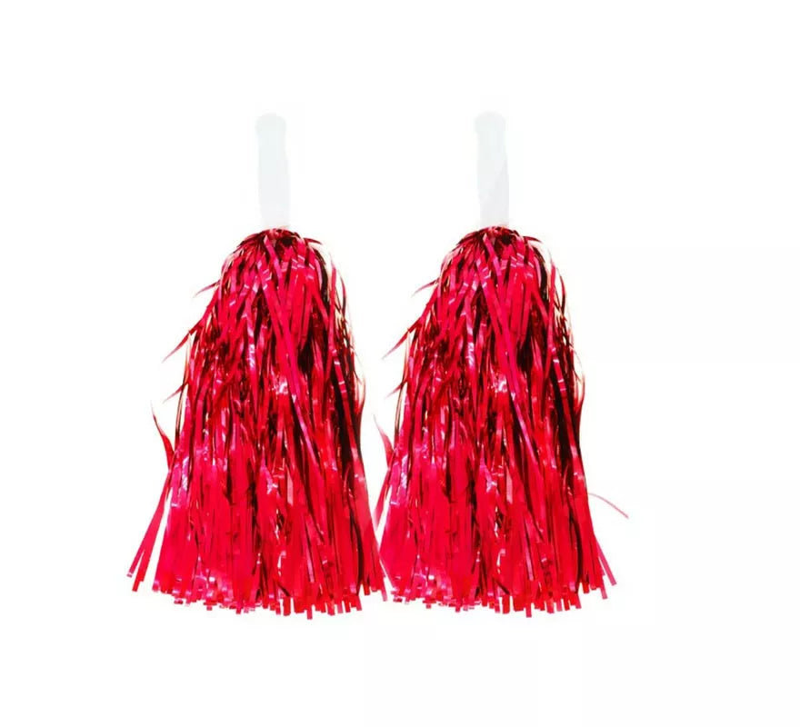 Translation missing: it.Par de Pompones Brillantes con Mango en varios colores