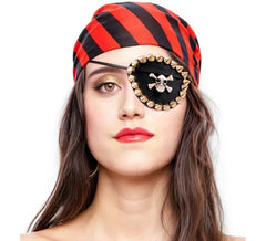 Borchie con toppa pirata