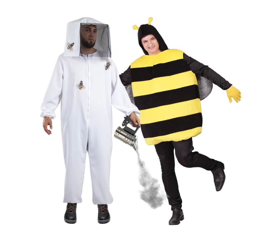 Translation missing: it.Pareja de apicultor y abeja