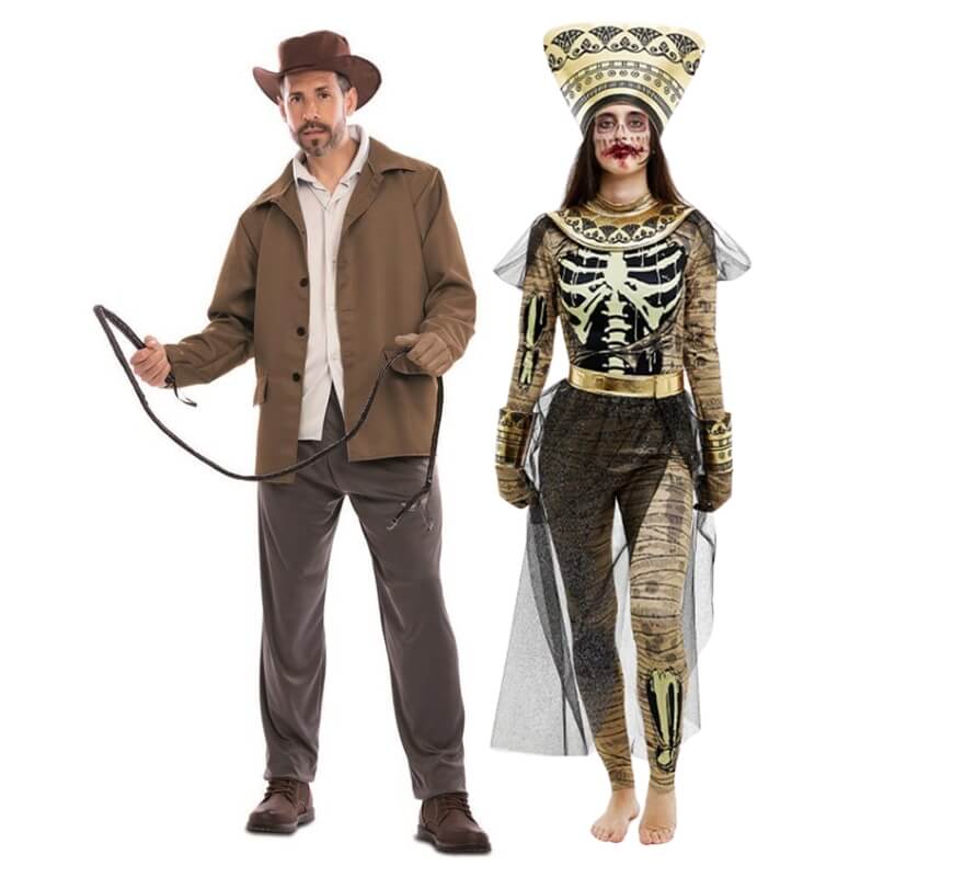 Translation missing: it.Pareja de aventurero y momia