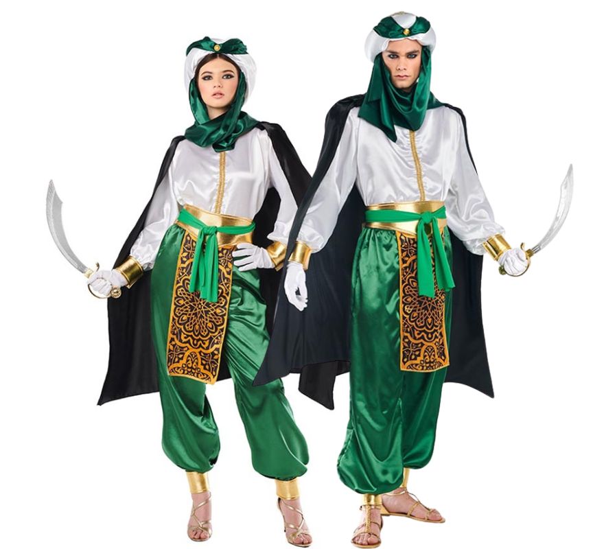 Coppia di beduini eleganti