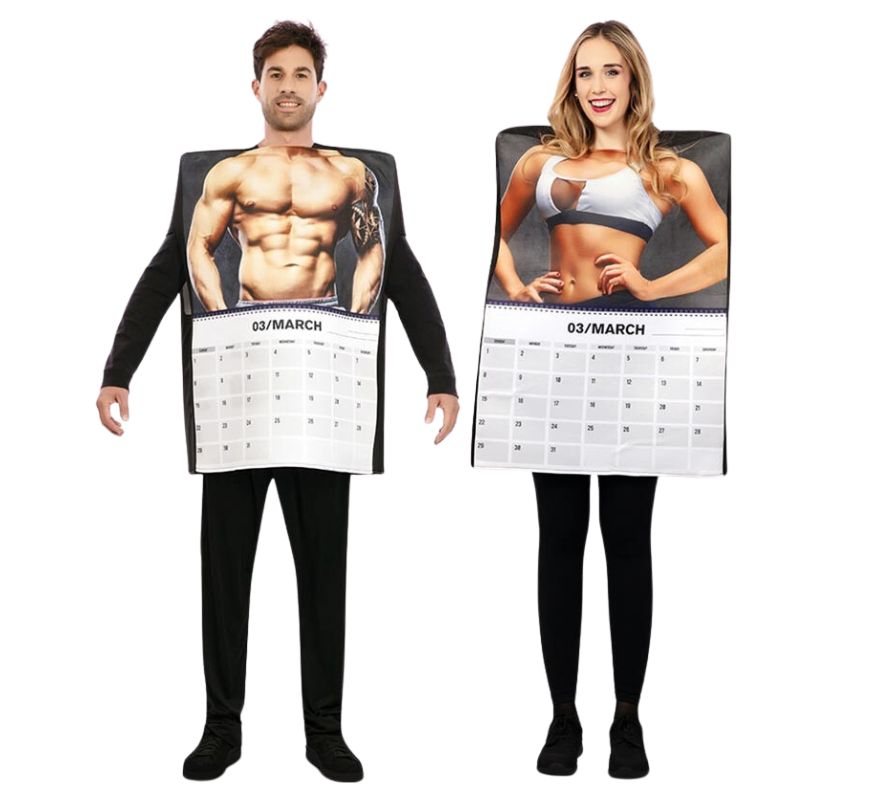 Coppia calendario sexy