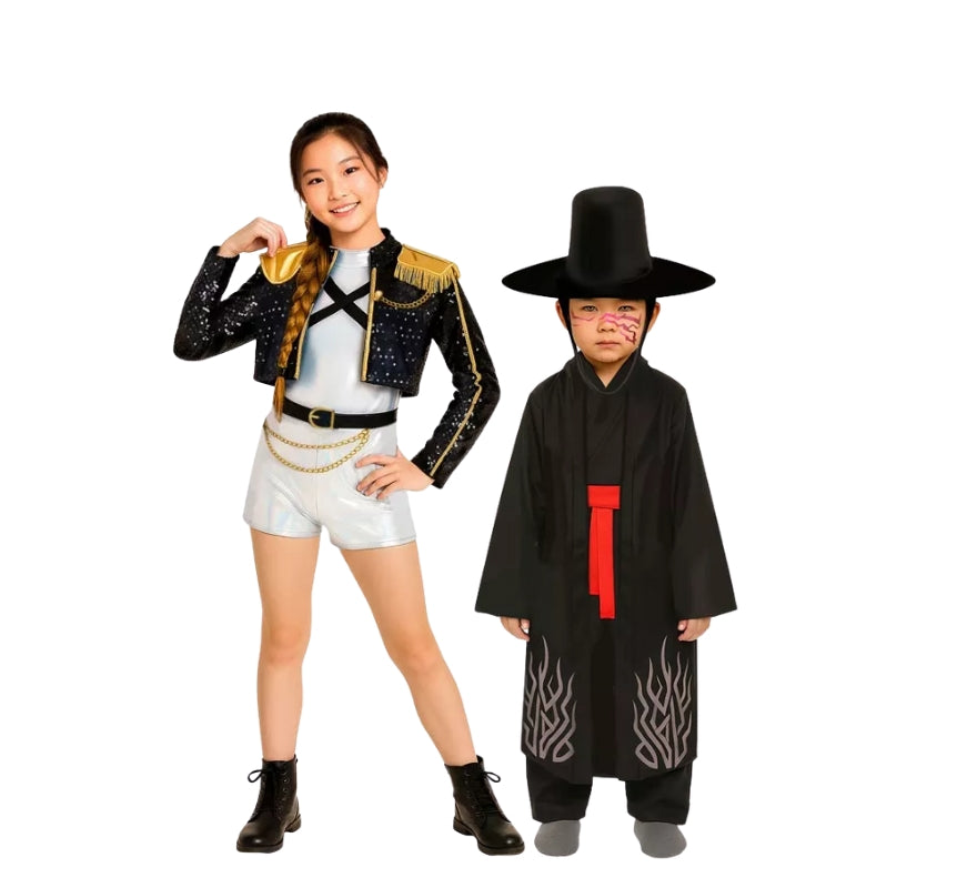 Translation missing: it.Pareja de cantante golden y demonio infantil
