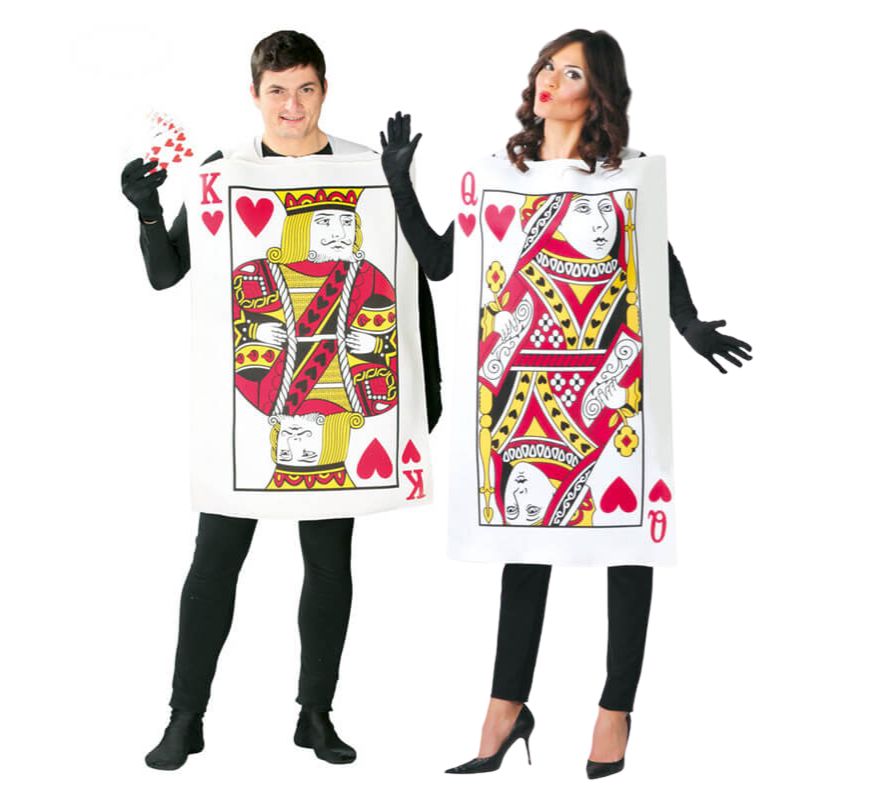 Pareja de Carta de Reyes de Corazones