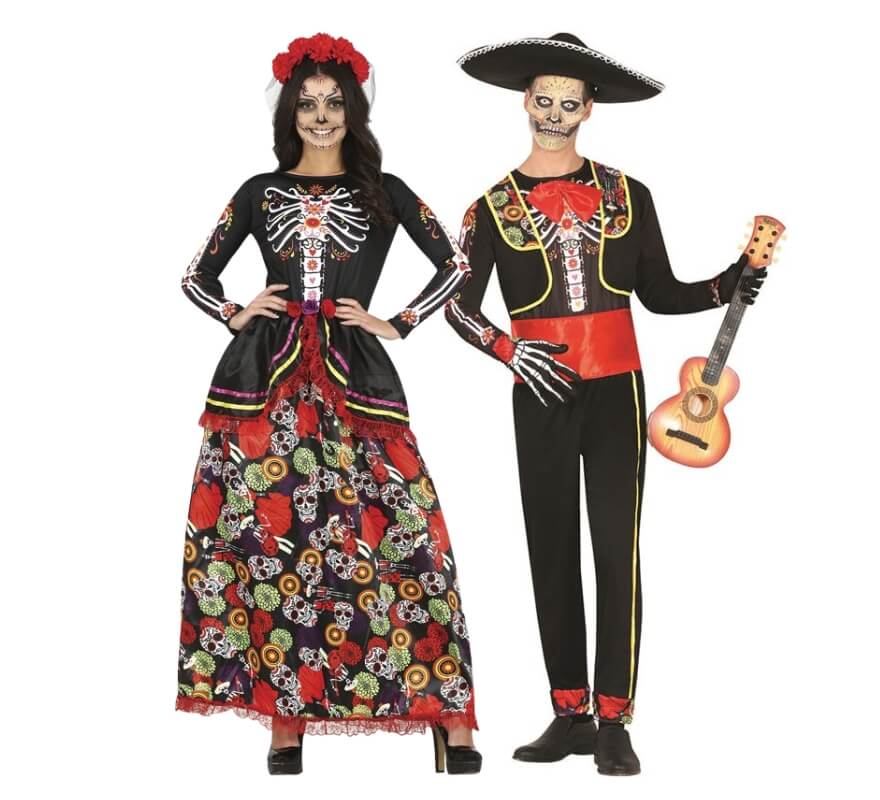 Coppia di Catrina e Catrin con stampe