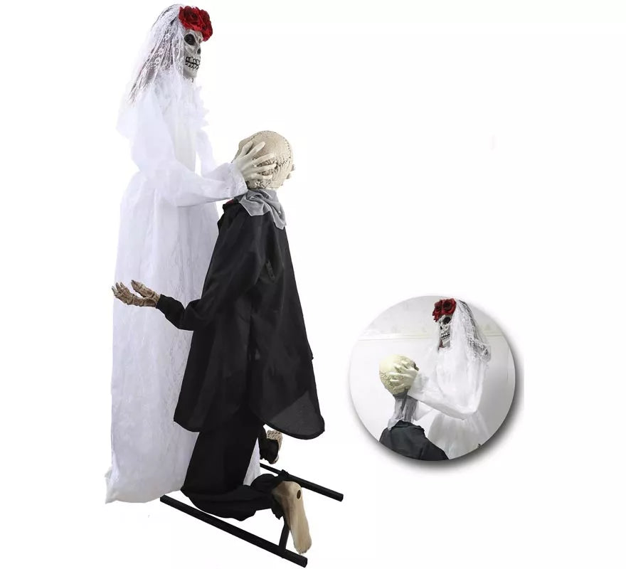 Translation missing: es.Pareja de Esqueletos con Sonido de 180 cm