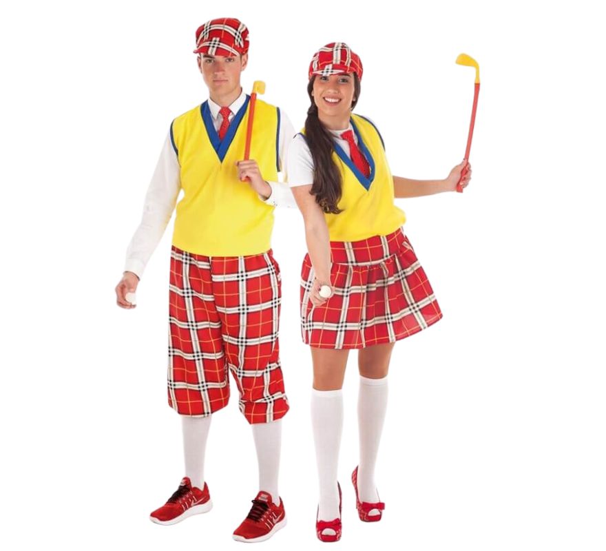 Coppia di golf adulti