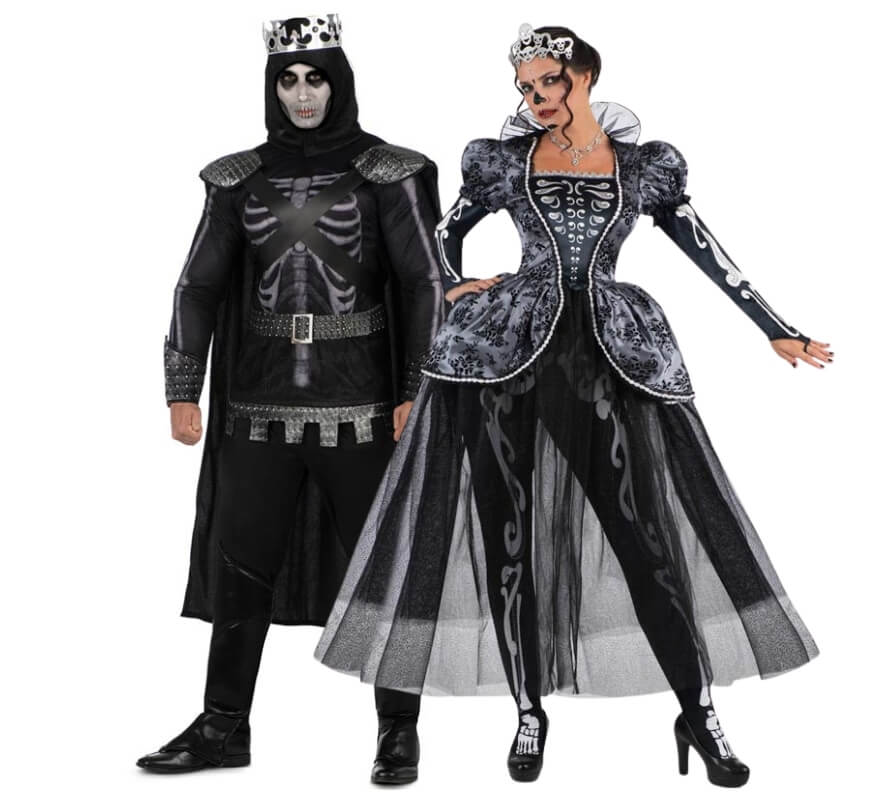 Translation missing: es.Pareja de medievales calavera