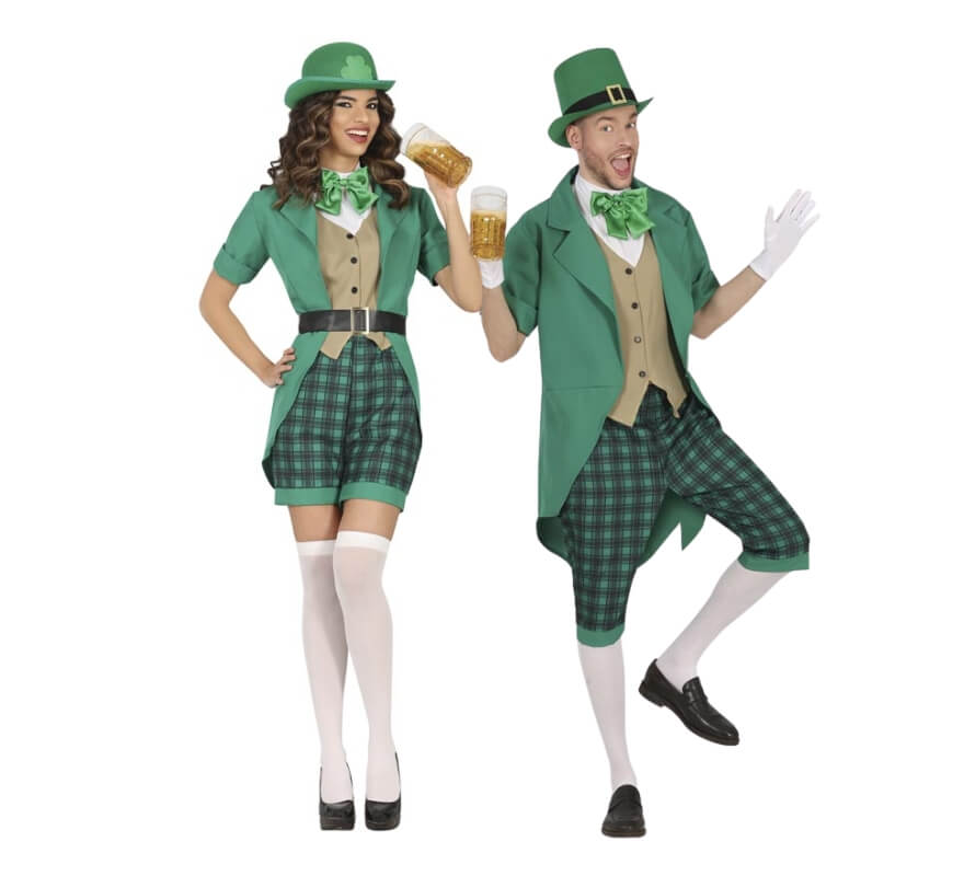 Pareja duendes de San Patricio