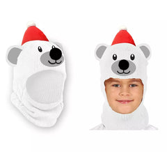 Passamontagna Polar Bear per bambini