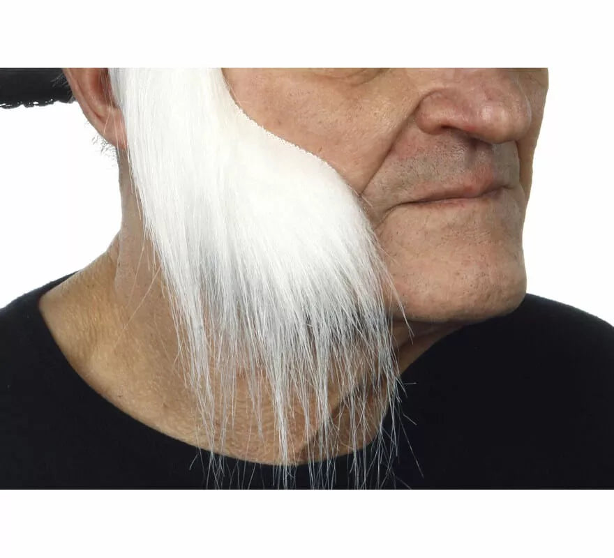 Translation missing: es.Patillas anchas con pelo blanco
