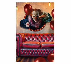 Decorazione Murale Clown Adesivo 70X80 cm