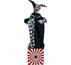 Clown con Scatola con Luce, Suono e Movimento di 170 cm