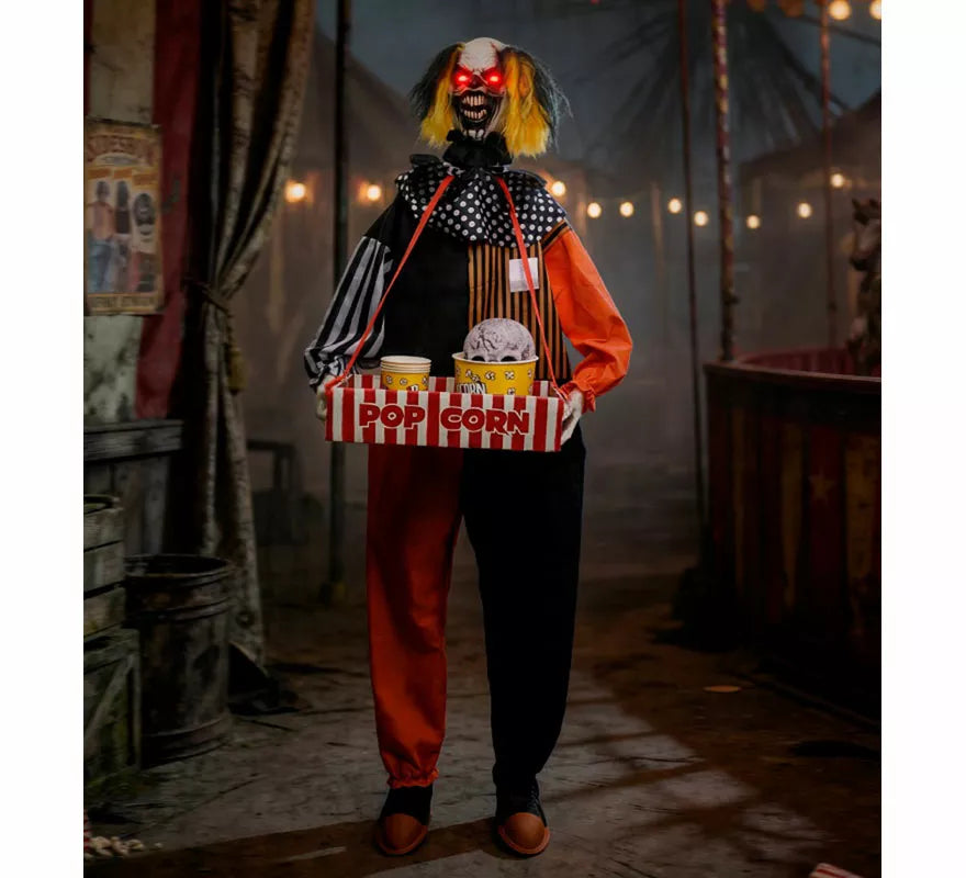 Translation missing: it.Payaso con Palomitas y Calavera de 170 cm