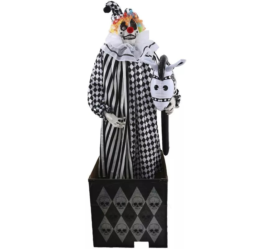 Translation missing: it.Payaso Crazy Animado con Luz, Sonido y Movimiento de 165 cm